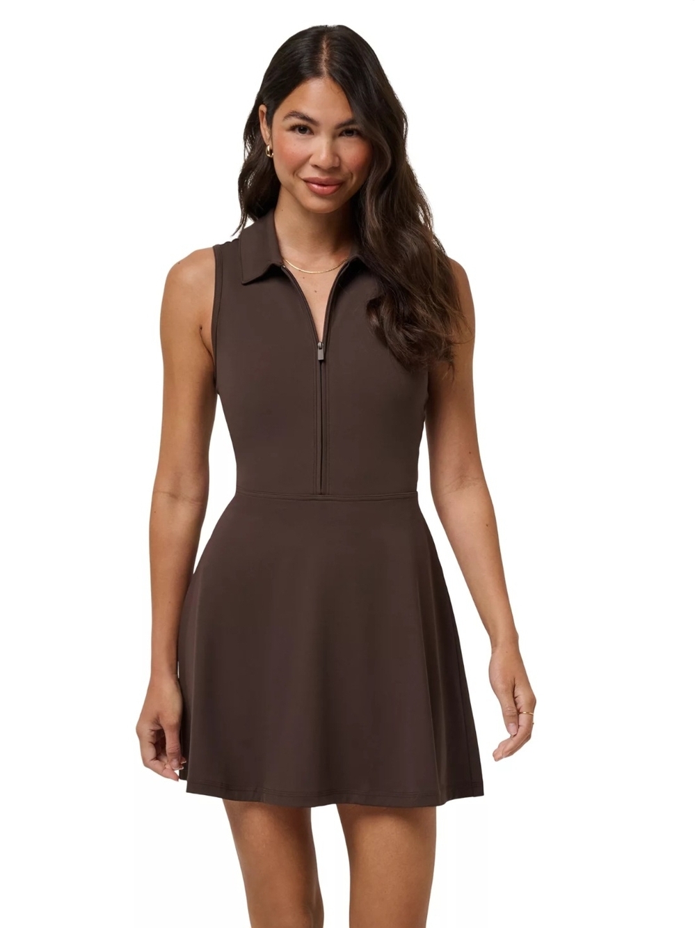 TravisMathew Women's MoveKnit Sleeveless Polo Dress 2.0